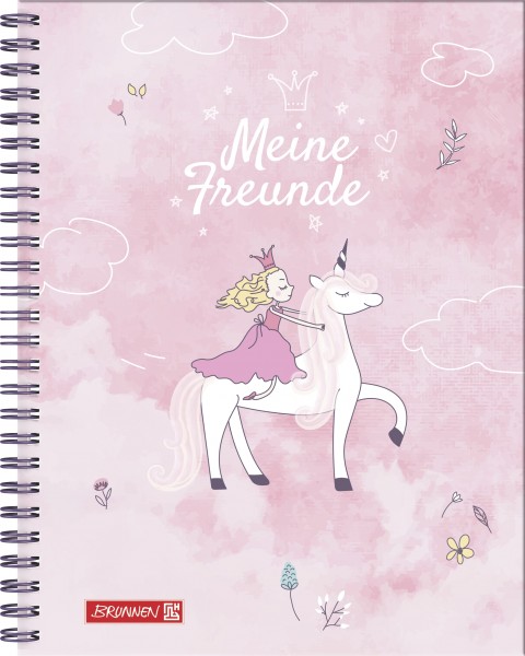 Baier & Schneider Freundebuch Unicorn Princess