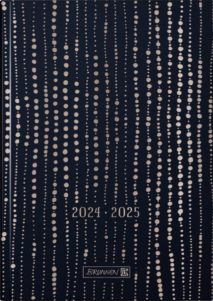 Baier & Schneider Schülerkalender A5  "Pearls" 2024/25 Hardcover-Einband