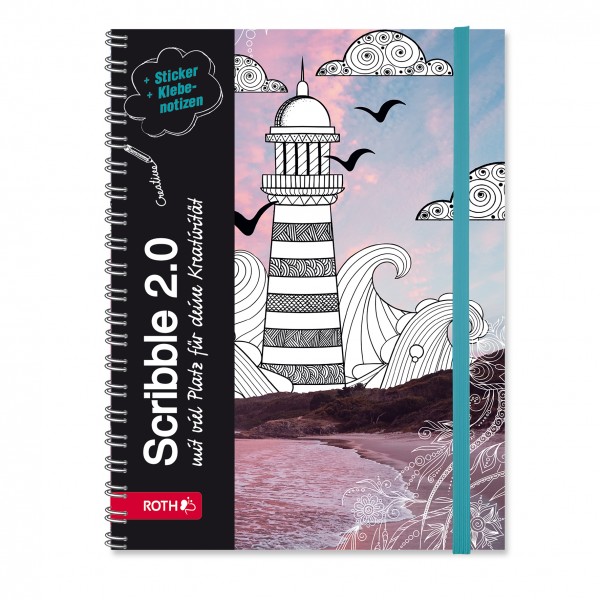 Roth Schülerkalender Scribble Timer 2.0 "Lighthouse"
