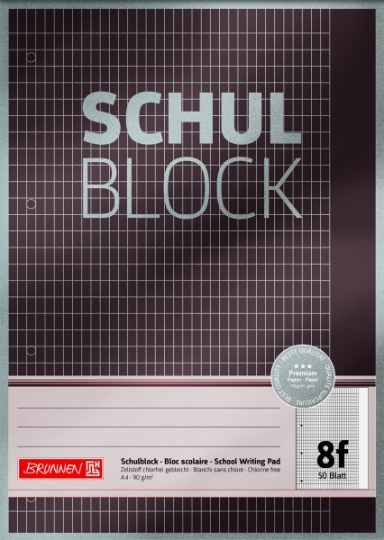Baier & Schneider Schulblock A4 Lin.8f Premium