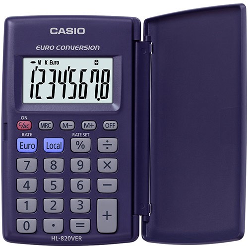 CASIO Taschenrechner HL-820VER-S-GH