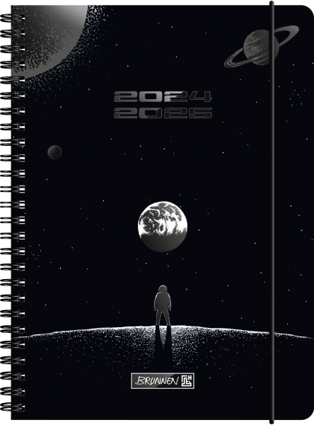 Baier & Schneider Schülerkalender 24/25 HC "Outer Space" Wire-O