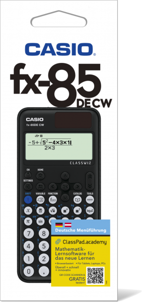 Taschenrechner CASIO FX-85DE CW