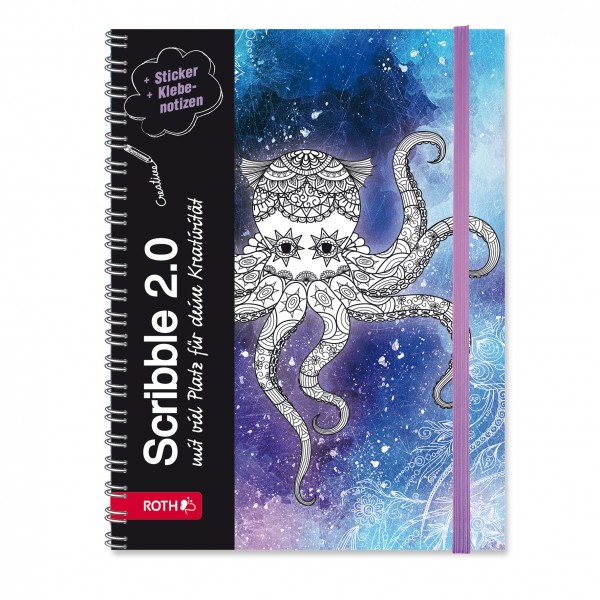 Roth Schülerkalender Scribble Timer 2.0 "Calamari"