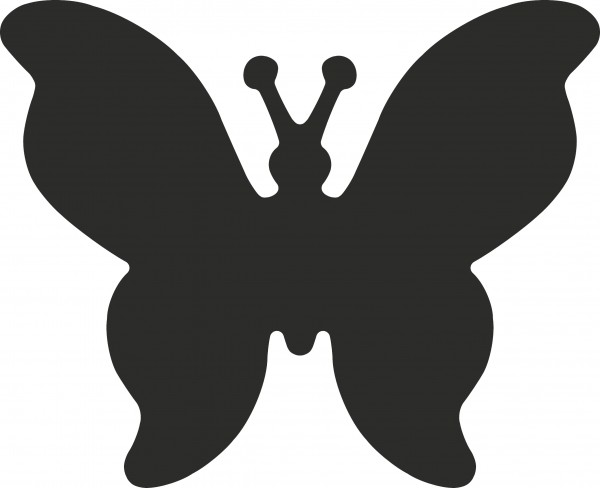 Baier & Schneider Motivstanzer groß Butterfly