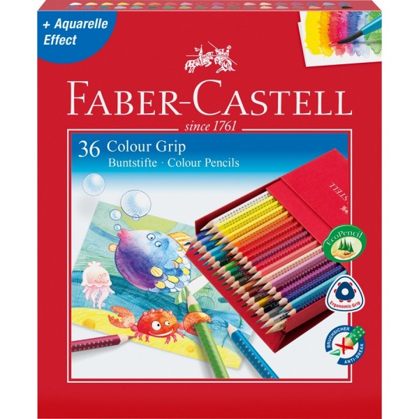 A.W. Faber-Castell Buntstift Colour GRIP 36er