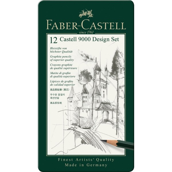 A.W. Faber-Castell FC 12er Bleistiftset 5H - 5B