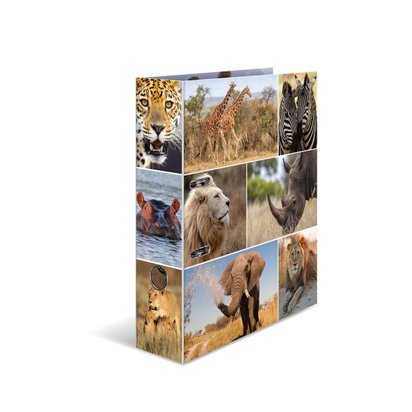 HERMA Ordner A4 70mm Animals - Tiere Afrikas