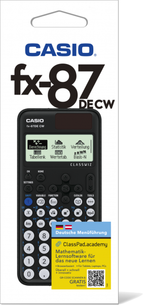 Taschenrechner CASIO FX-87DE CW