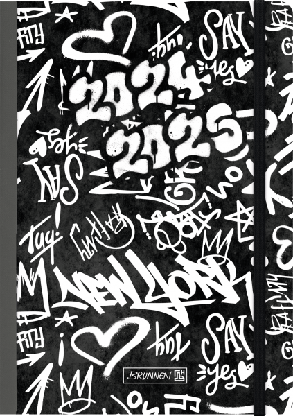 Baier & Schneider Schülerkalender "Graffiti" 2024/25