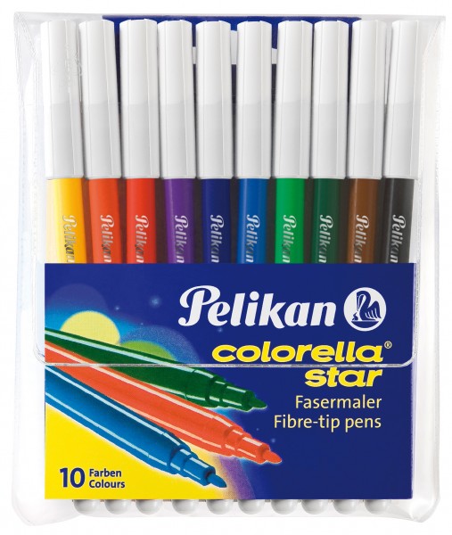 Pelikan Fasermaler Colorella-Star fein C 302 10 Farben