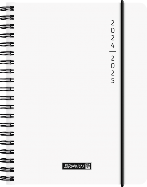 Baier & Schneider Schülerkalender "Plain White" 2024/25
