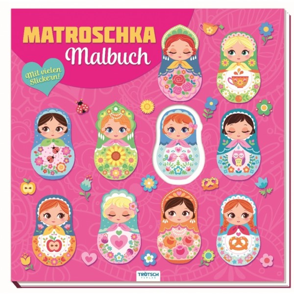 Malbuch "Matroschka"