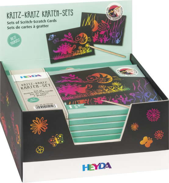 HEYDA Kritz-Kratz Kartenset