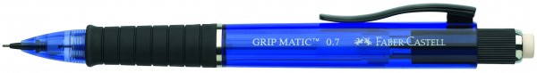 A.W. Faber-Castell Druckbleistift GRIP MATIC 0,7mm blau