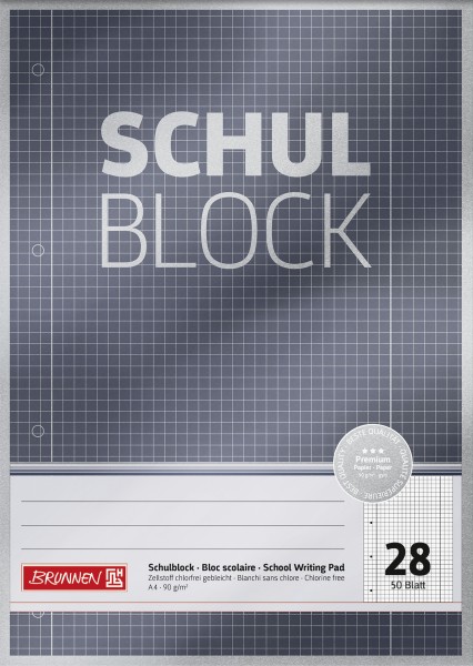 Baier & Schneider Schulblock A4 Lin.28 Premium