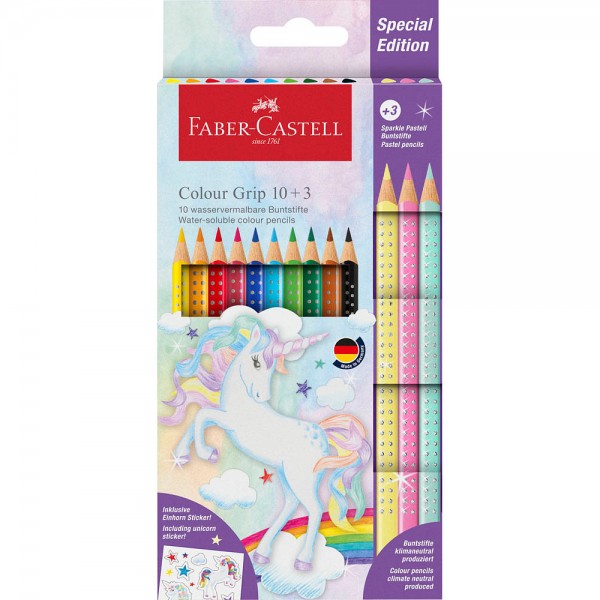 Buntstift Colour GRIP 10 +3 Pastell Sparkle