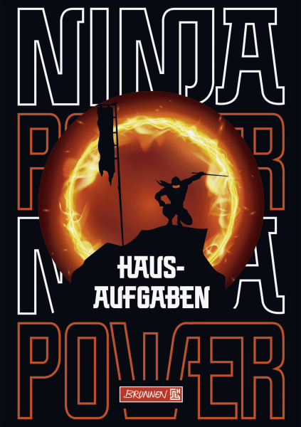 Baier & Schneider Hausaufgabenheft A5 pfiffig Ninja Power